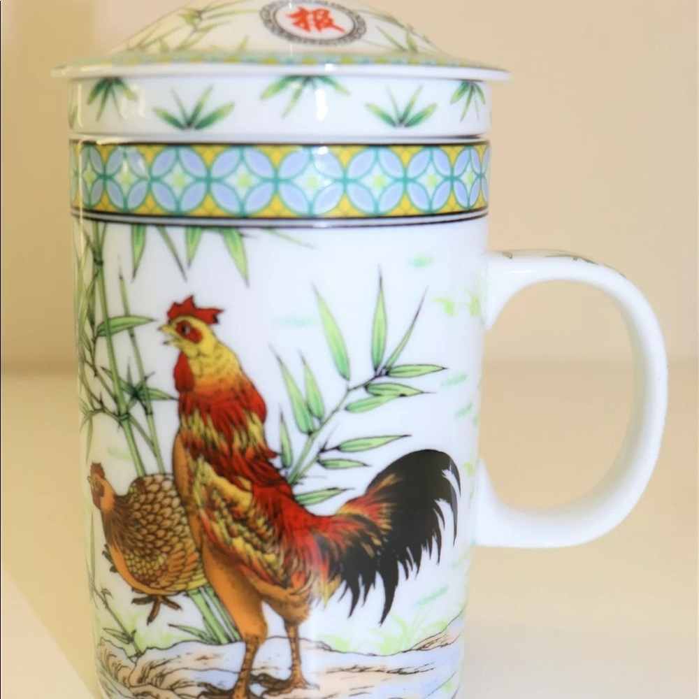 3 piece World Market tea infusion mug